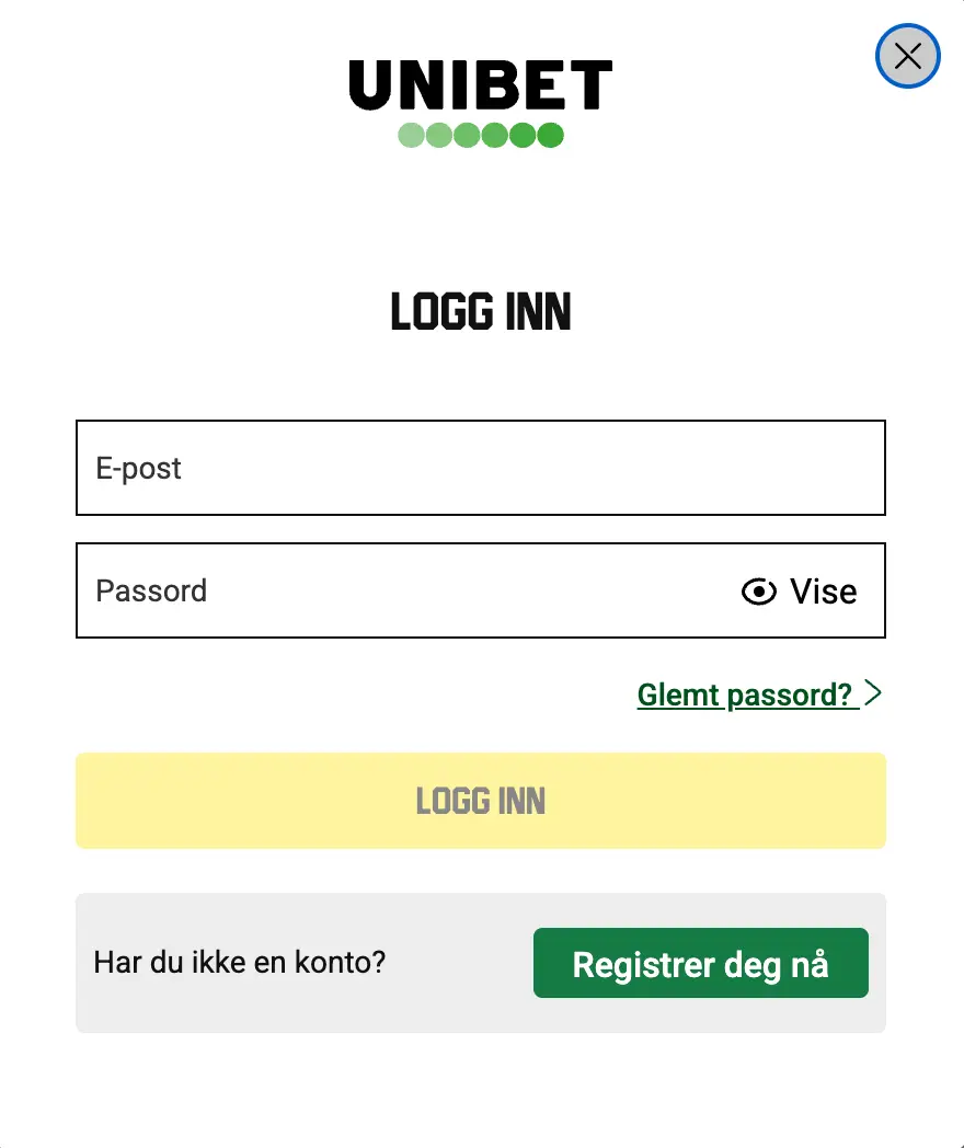 Bordspill Unibet Casino